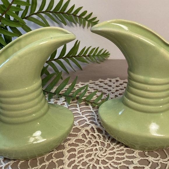 Vintage Art Deco FAPCO Ewer Pitcher Vases - Picture 2 of 15